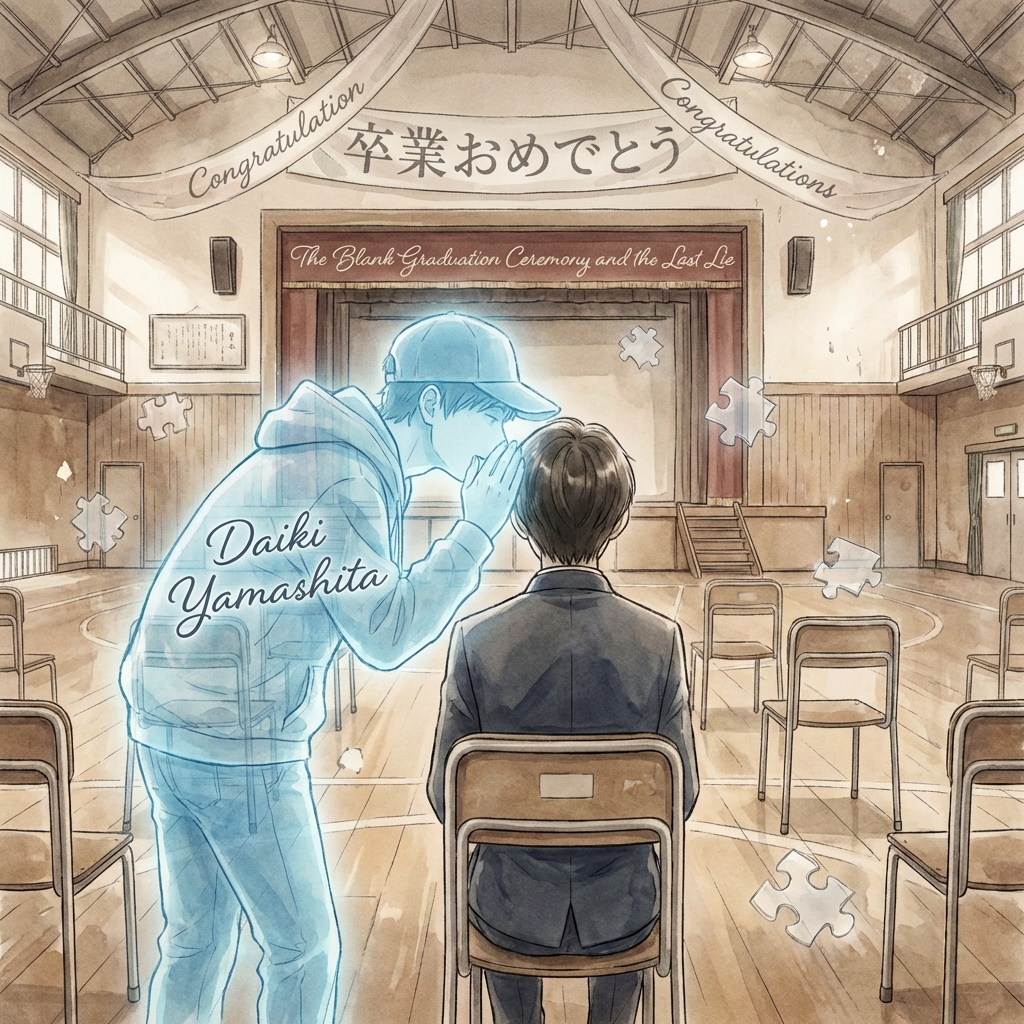 SCRAP新作リアル脱出ゲーム「空白の卒業式と、最後の噓。」イメージ