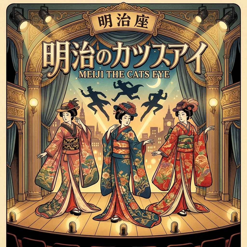 明治座舞台「メイジ・ザ・キャッツアイ」イメージ